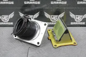 16221-kz4-l10 Honda 14100-kz4-l10 2001 Cr125r Oem Carb Carburetor Joint Intake Boot Reed Block