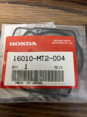 16010-mt2-004 Honda Nos Oem Gl1500 Goldwing Carburetor Gasket Set