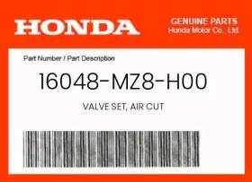 16048-mz8-h00 Honda Genuine Valve Set Air Cut -