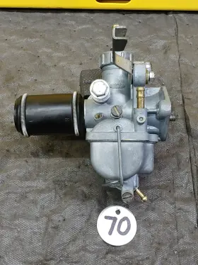 16100-035-681 Honda 1965 S65 Mikuni Carburetor Assembly #16100-035-681 Choke Flap Is Missing