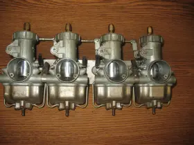 16100-300-303 Honda 1969 Cb750 K0 Original Carburetor Assembly Cb 750 4/1 Cable Top Carb Rack