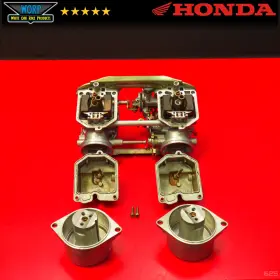 16100-449-752 Honda Genuine Oem Keihin 81-82 Cx500 Carburetor Rack Set Bodies A