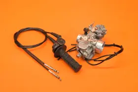 16100-kcy-762 Honda 98-04 Xr400r Xr400 Mikuni Pumper Tm36 Carb Carburetor Intake Cables