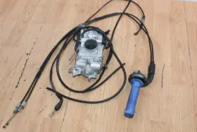 16100-krn-a12 Honda 2008 Crf250r Carburetor With Throttle And Cables