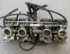 16100-mz1-670 Honda 1994 1995 Cb1000 Oem Engine Motor Airintake Manifold Hoses Carburetor Rack