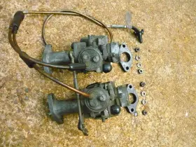 16100217000 Honda 1966 Cb160 Twin Oem Keihen Carburetors Carbs Set Complete Rare