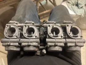 16101-mn4-003 Honda 1987-1988 Cbr600f Hurricane Carburetor Assembly. Came Off Of A 1988