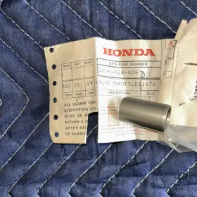 16141-028-004 Honda Genuine Nos Valve Throttle