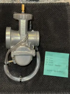 26babg7 Honda Keihin 38mm Pj Carburetor Trx250r Atc250r Lt250 Cr250 Lt500 Cr500 Banshee