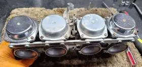 54aauiy Honda 1983 Cb650sc Nighthawk 650 Cb650 Keihin Carburetors Ve