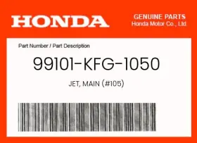 99101-kfg-1050 Honda Genuine Jet Main #105 -