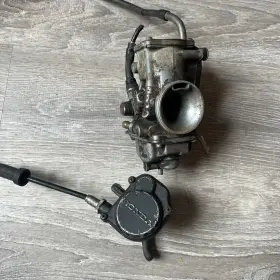Qa01a Honda 86 87 Trx250 Four Trax Fourtrax Parts Carb Carburetor Throttle Assm