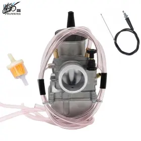 016-163 Hot-runningparts Carburetor With Throttle Cable For Yamaha Yz125 250 Yfz350 2001-2005 Pwk36 Carb