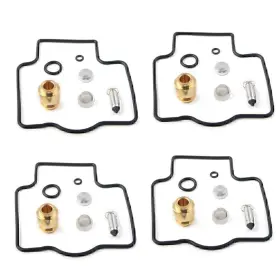 Hukyu 550725689597 4 Sets Carburetor Repair Kit For Kawasaki Zx1100c Ninja Zx11 Carb Rebuild