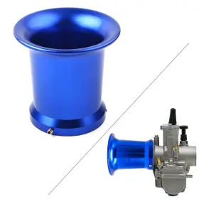 Hukyu 612035815186 Motorcycle Blue 50mm Air Filter Cup For Pwk 21/24/26/28/30mm Pe 28/32 Carburetor