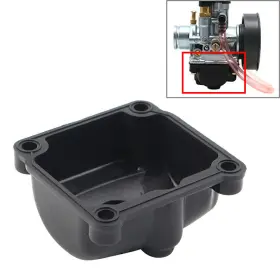 Hukyu 612038372587 Motorcycle Black Transparent Carburetor Float Bowl Chamber For Phbg Carb 50cc