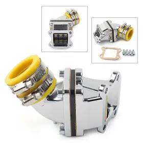Hukyu 612046155141 Yellow Carburetor Intake Interface Valve For Honda Dio 50 17 18 27 28 Period Gz