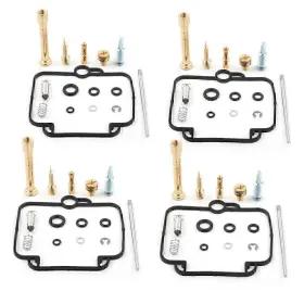 Hukyu 612046334324 4x Carburetor Carb Rebuild Repair Kit For Suzuki Bandit 400 Gsf400 1991-1993