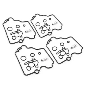 Hukyu-194yf033 Hukyu 4 Sets Carburetor Rebuild Kit Repair Gasket Float Valve For Suzuki Rf600r Rf900r