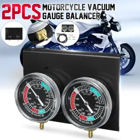 Jvq2221613 Imars 2pcs Motorcycle Carburettor Fuel Vacuum Gauge Balancer Cylinder Tool Set M5/m6