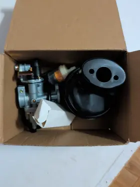 John Parts 683978346764 New Aftermarket Suzuki Lt50 Carburetor And Air Filter Box 2002-2005 Fuel Plug