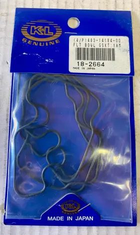 18-2664 K&l 4x Carburetor Carb Float Bowl Gasket Honda Cb600 Cbr600f Cbr900rr Cb1000