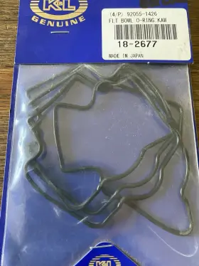 18-2677 K&l 4x Carburetor Float Bowl Gaskets Kawasaki Zx1100 Ninja Zx-11r 90-01