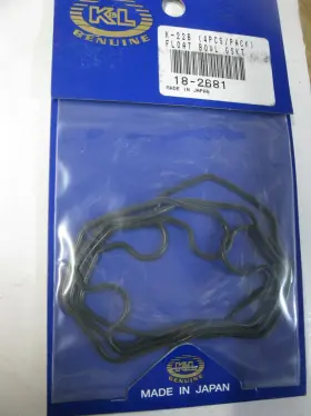 18-2681 K&l 4x Carburetor Carb Float Bowl Gasket