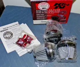 14080-2 K&n Kawasaki H2 750 H1 500 New Pod Filters Set Of 3