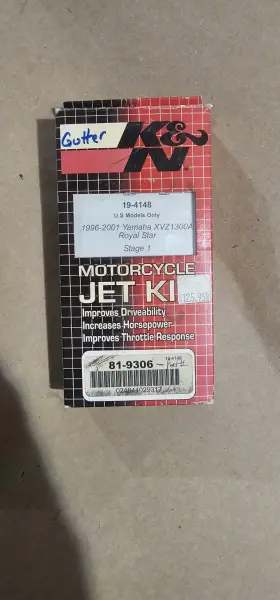 81-9306 K & N Jet Kit For 1996-2001 Yamaha Royal Start