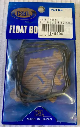 18-8996 K.o. Cycles 96-01 Yamaha Royal Star 1300 Xvz1300 Xvz13 K&lcarb Float Bowl Gaskets