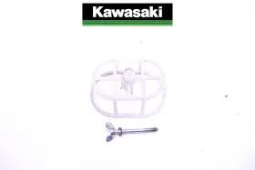 13091-1473 Kawasaki #377 Airbox Filter Screen Cage Holder With Screw Klr650 Klr 650 1987-2024