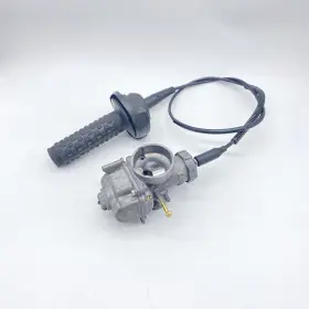 15001-1457 Kawasaki 1989 Oem Kx80 Kx 80 Keihin Carburetor Twist Throttle Set