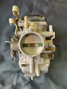 15004-0073 Kawasaki 2008 08-18 Kl650e Klr650 Carburetor Carb Intake Assembly Oem