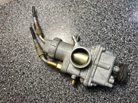 16001-197 Kawasaki Oem Later Model F7 Carburetor Gas Air Fuel Carb Meter 1974 1975 Vtg Mc