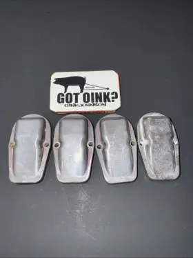 16005-023 Kawasaki 1973-75 Z1 900 Z1900 Set Of 4 Oem Mikuni Carburetor Top Chamber Caps