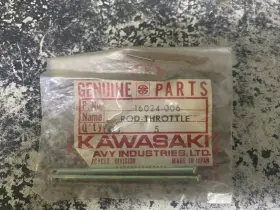 16024-006 Kawasaki Nos 87-01 Carburetor Throttle Rod # Ke100 Jhka1