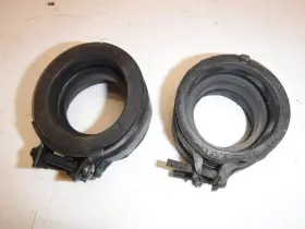 16065-1128 Kawasaki 90-96 Vulcan 500 Carb Carburetor Intake Boot Set With Clamps Holder