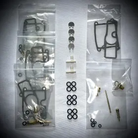 16126-1024 Kawasaki Tk22 Complete Rebuild Kit Orings Choke Flaps Vent Fittings 80 81 82 83 Kz550