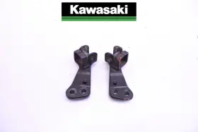 34003-0108-18r Kawasaki #377 Left And Right Front Foot Peg Bracket Mount Klr650 Klr 650 2011-2018