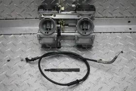 7811902 Kawasaki 1990 Ninja 500 Ex500a Cvk Carburetors Cleaned And Ready To Use