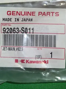 92063-s011 Kawasaki Main Jet #62.5