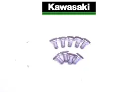 92150-1852 Kawasaki #377 Front Brake Rotor Mount Bolts Klr650 Klr 650 1992-2018