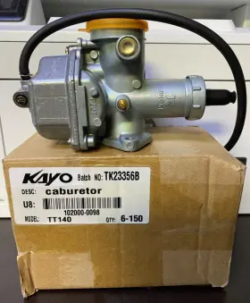 102000-0098 Kayo Oem Carburetor 2024 Tt140 Tt 140 Tt-140 Dirt Bike