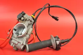 13200-37fa0 Keihin 2007 - 2008 Suzuki Rm250 Rm 250 Pwk 38mm Carb Carburetor Intake Throttle