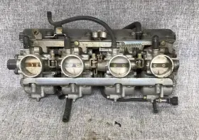 15003-1636 Keihin 2001-2003 Kawasaki Zrx1200r Used Carburetor Set G636 Apcd Cvk 36mm