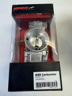 Da930300 Koso Ksr 30mm Carburetor With Semi-flat D-shaped Slide New