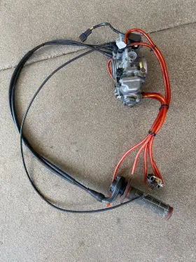 Avf12 Ktm 3925f 2006 250 Sxf Carburetor Oem Keihin Stock Original Used Part