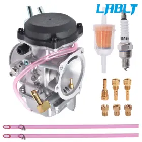 Om103680oc Lablt Performance Cv 40mm Carb Carburetor For Dyna Xl883 Xl 883 Xlh883