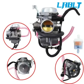 Om92655oc Lablt Carburetor With Intake Boot For Kawasaki Klf300 Bayou 300 1986-1995 Carb